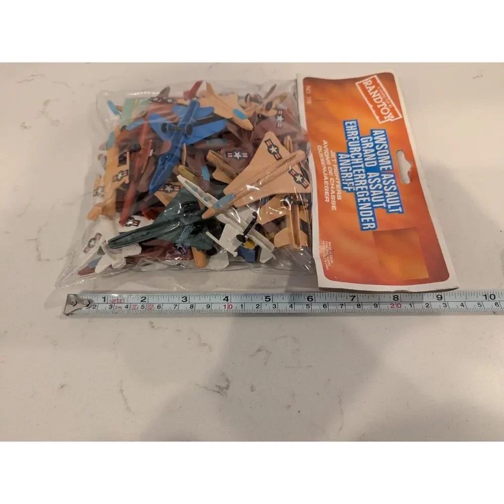 Vintage Awesome Assault Grand Assault Jet Fighters RANDTOY Air Force NIB